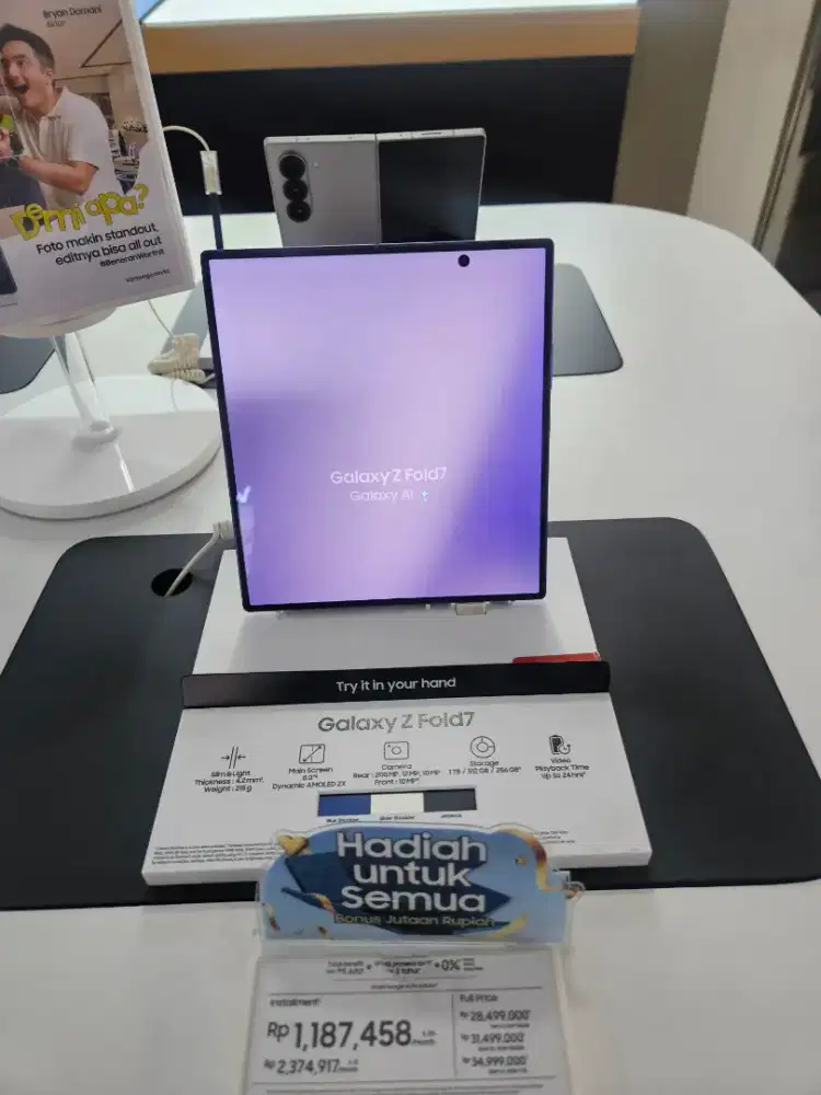 PROMO WEEKEND ZFOLD7 CASHBACK 8.2JT CASH & CREDIT