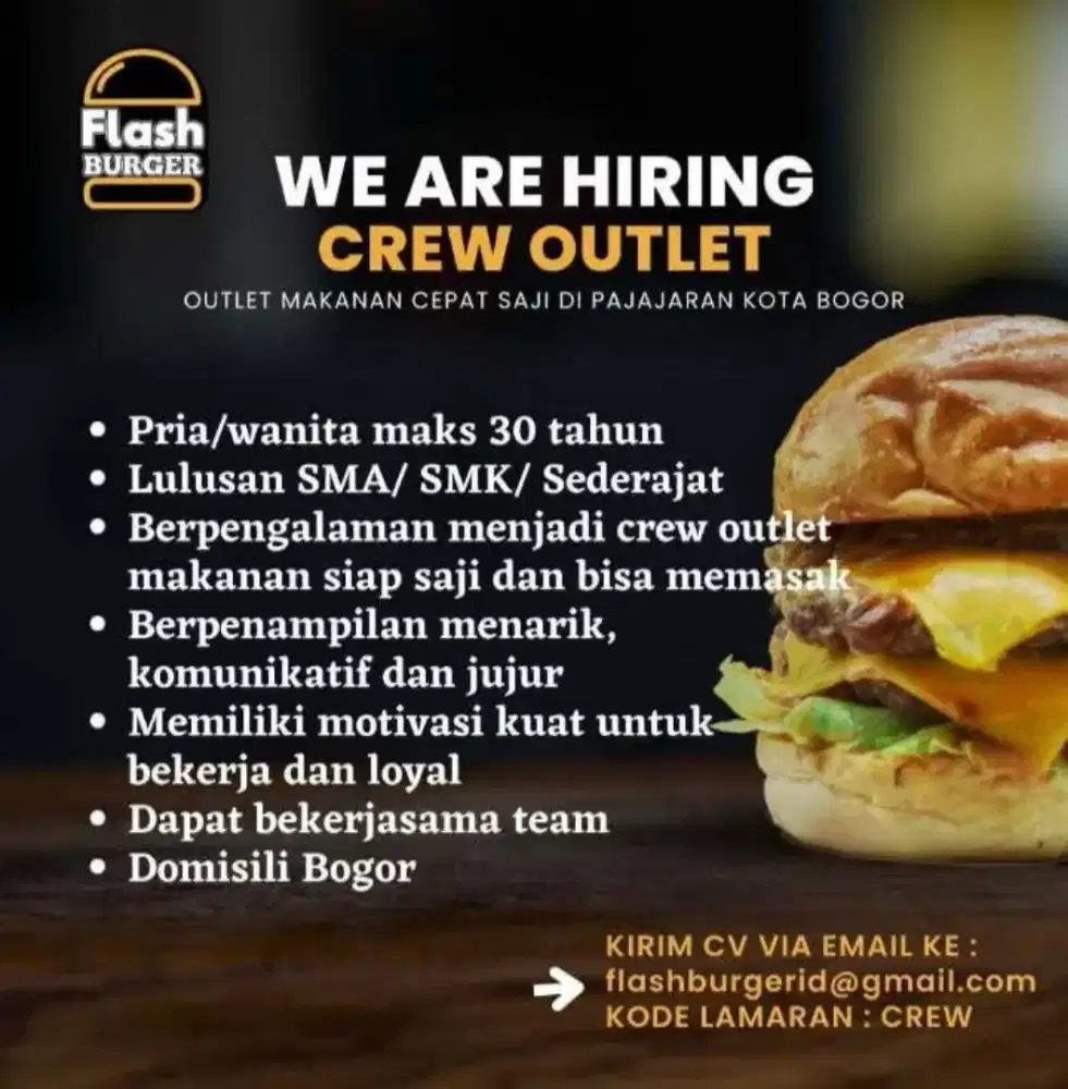 Burger - Crew Kitchen