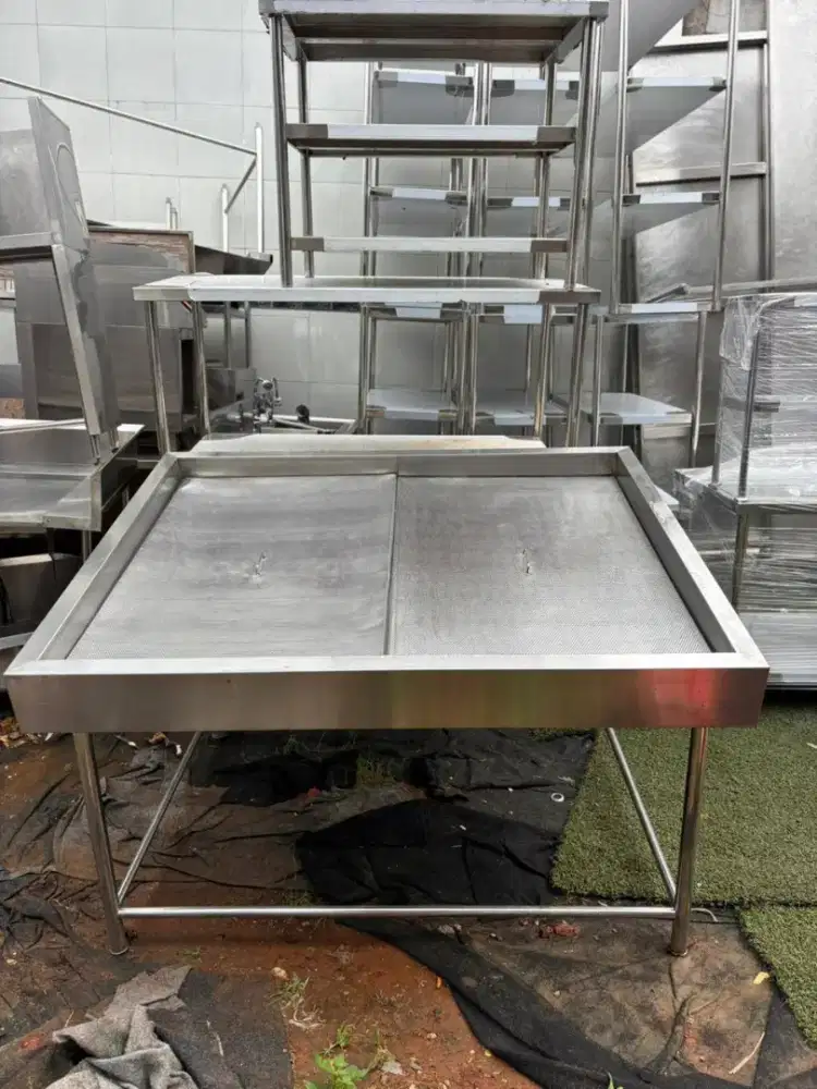 Kesempatan HEMAT,MEJA DISPLAY IKAN / DAGING