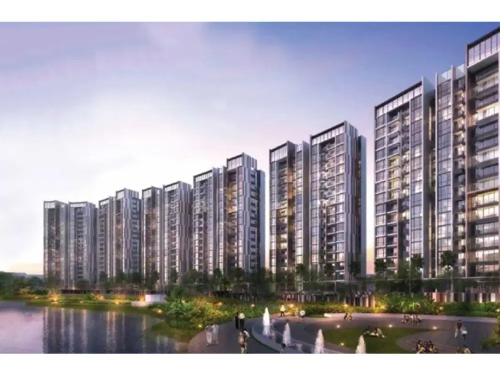 Apartment Mewah 2 Bed Marigold Navapark BSD, Siap Huni View Botanical Garden