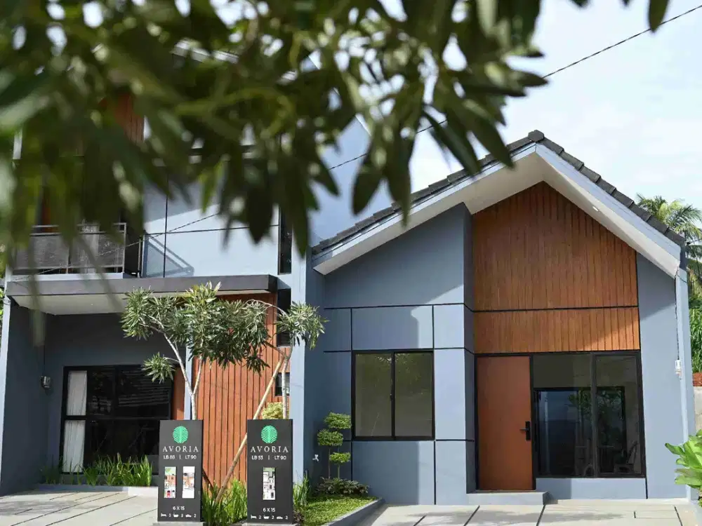 ALL IN 5JT AJA SUDAH DAPAT RUMAH CAKEP DI LINGKUNGAN ELIT DI AVORIA ESTATE KEMANG BOGOR, HANYA 1 MENIT KE JL RAYA KEMANG (JAKARTA BOGOR), 5 MENIT KE TOL KAYUMANIS