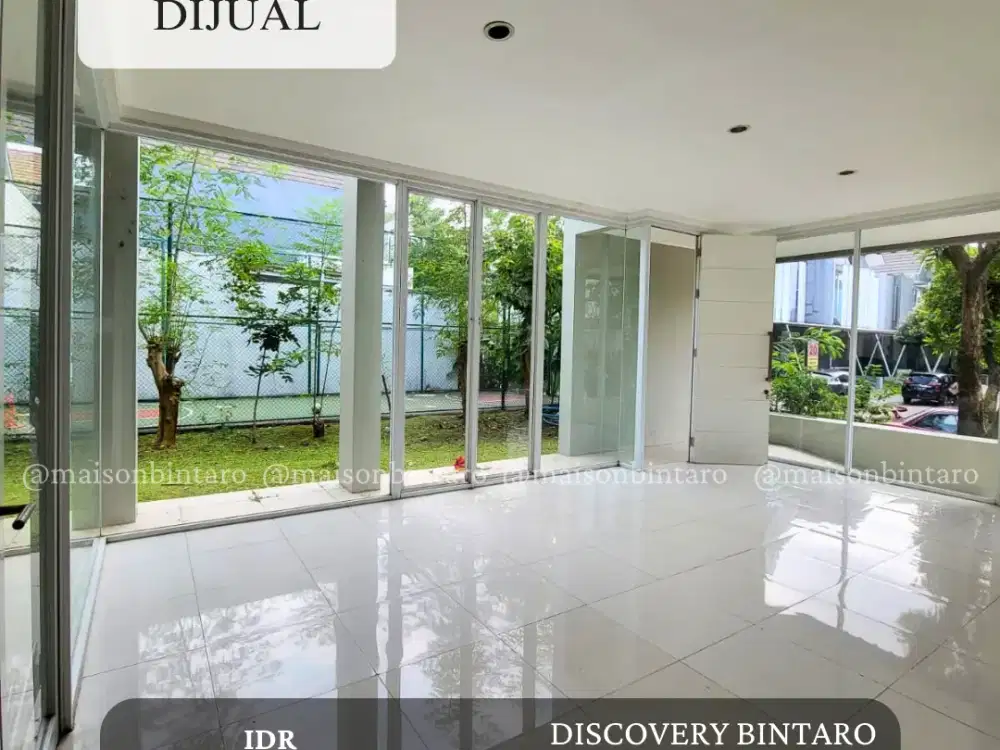 SIAP HUNI & JARANG ADA! Rumah Luas 2 Lantai di Discovery Bintaro — LT Besar, Cocok untuk Keluarga, HARGA MIRING! (SP 0100)