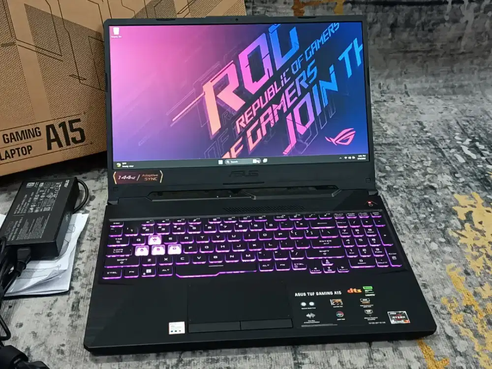 Asus TUF A15 Ryzen 7-7445HS 16GB 512GB RTX 3050 4GB Garansi OKT 2027