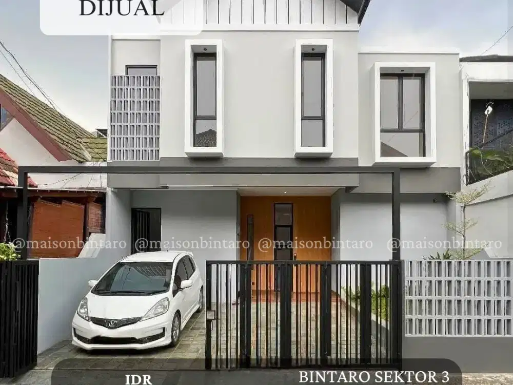 SIAP HUNI & JARANG ADA! Rumah 2 Lantai di Bintaro Sektor 3 — Tata Ruang Ideal, Lingkungan Nyaman (SP 0042)