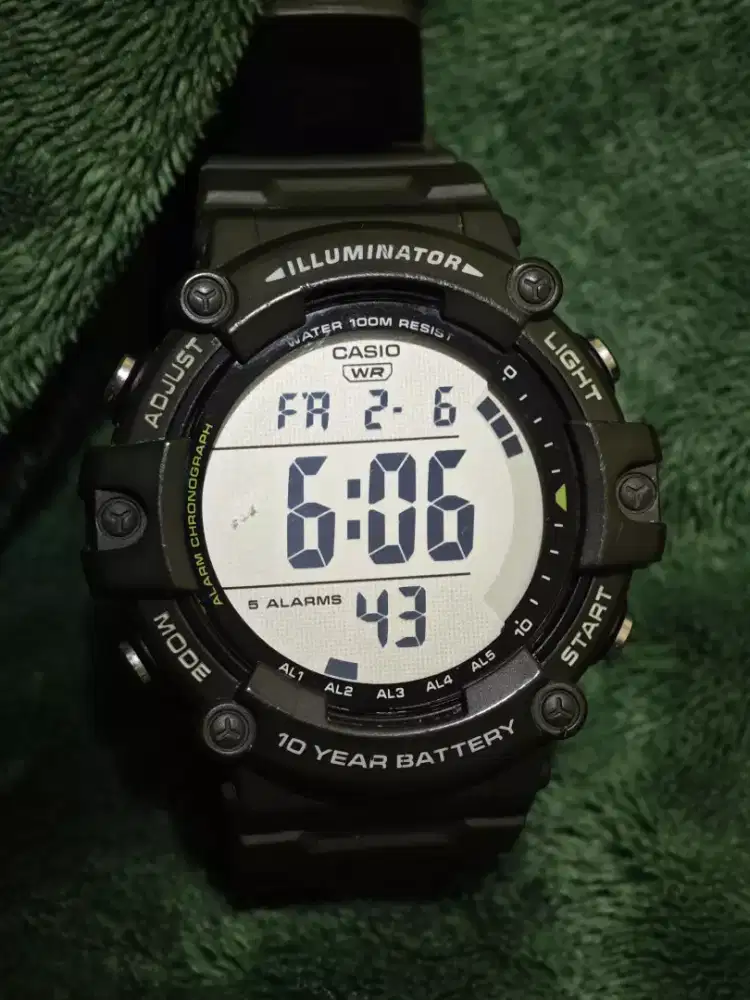 Casio WR 3502 illuminator