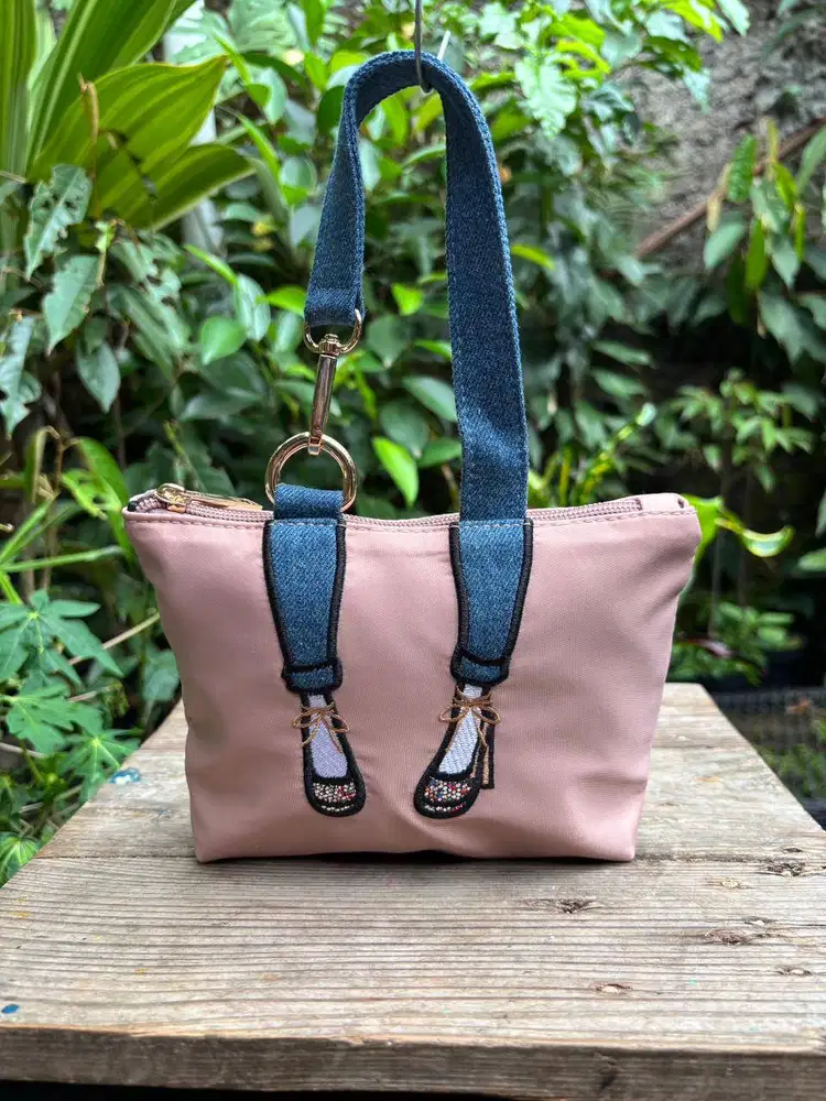 Handbag Nilon Ala Mis Zapatos | Tas Tenteng Mini Mis Zapatos