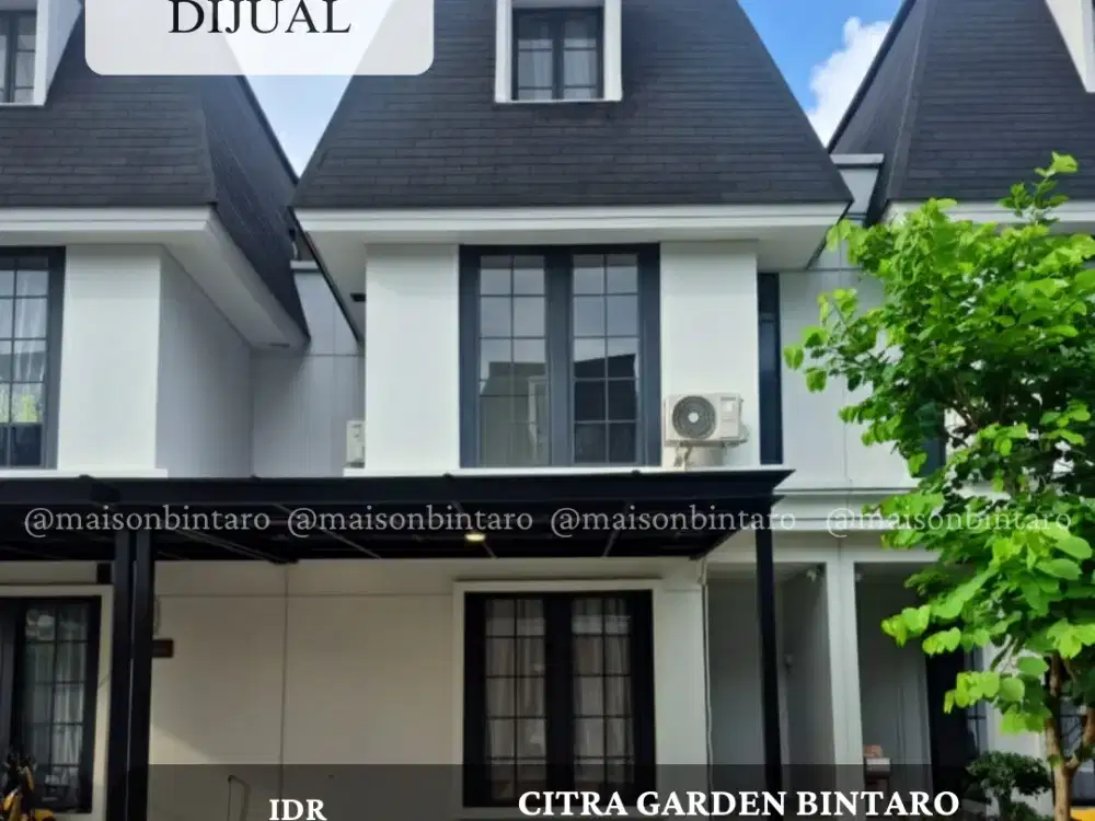 JARANG ADA! Rumah Nyaman dan Siap Huni di Citra Garden Bintaro (SP 0665)