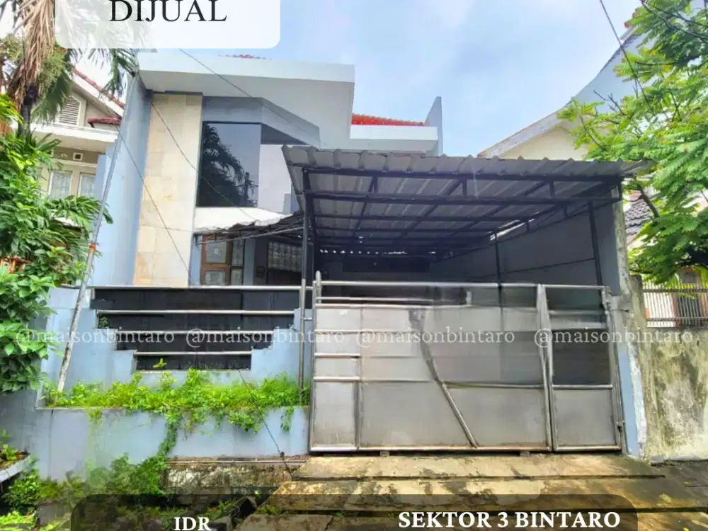 HOT SALE! SANGAT MURAH! Rumah Luas di Bintaro Sektor 3A (SP 0606)