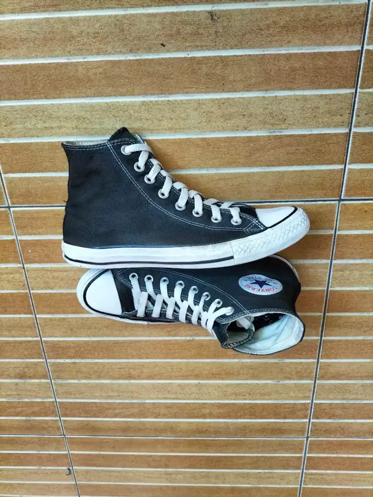 Converse black uk.40 ori