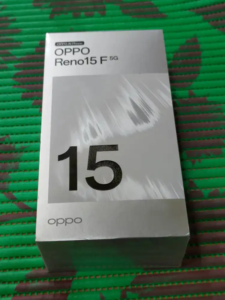 Baru oppo reno 15f 5g 8/256 gb biru tua