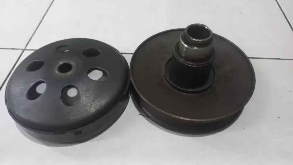 Pulley dan mangkok ganda vario karbu