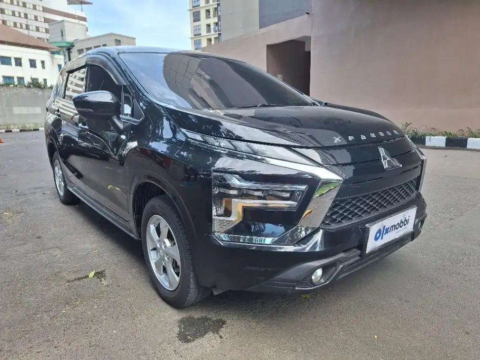 DP MURAH Mitsubishi Xpander 1.5 Exceed Bensin-MT 2022 Hitam CFKNB