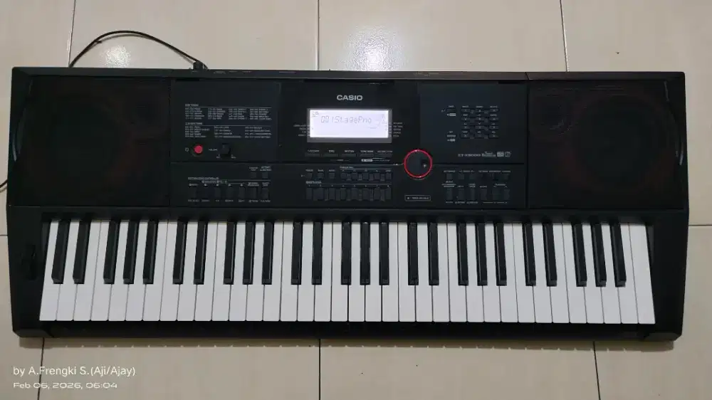 Casio CTX 3000 Like New Jarang Pakai