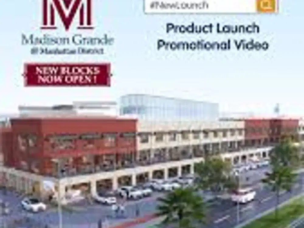 Ruko Madison Grande Paling Ramai Gading Serpong Unit Primary! Ready Stok 2,5M KPR Dp 5% 5X