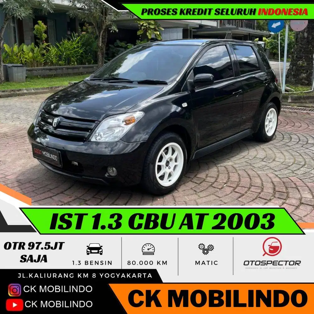 Toyota IST CBU Matic 2003 Plat AB ANTIK ISTIMEWA Jazz