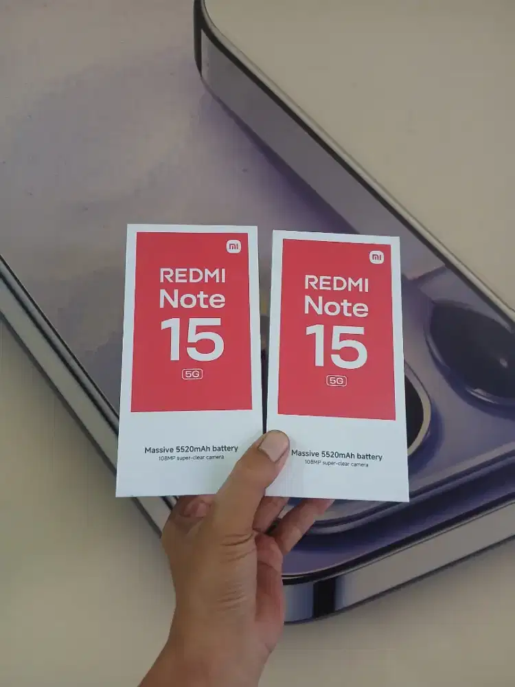 [ fast respon WA ] Xiaomi Redmi Note 15 5G 8/256 Garansi resmi 15bln