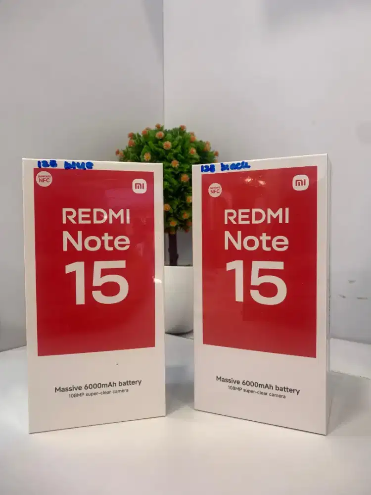 REDMI NOTE 15 BERGARANSI RESMI SYARAT CICILAN CUKUP KTP SAJA