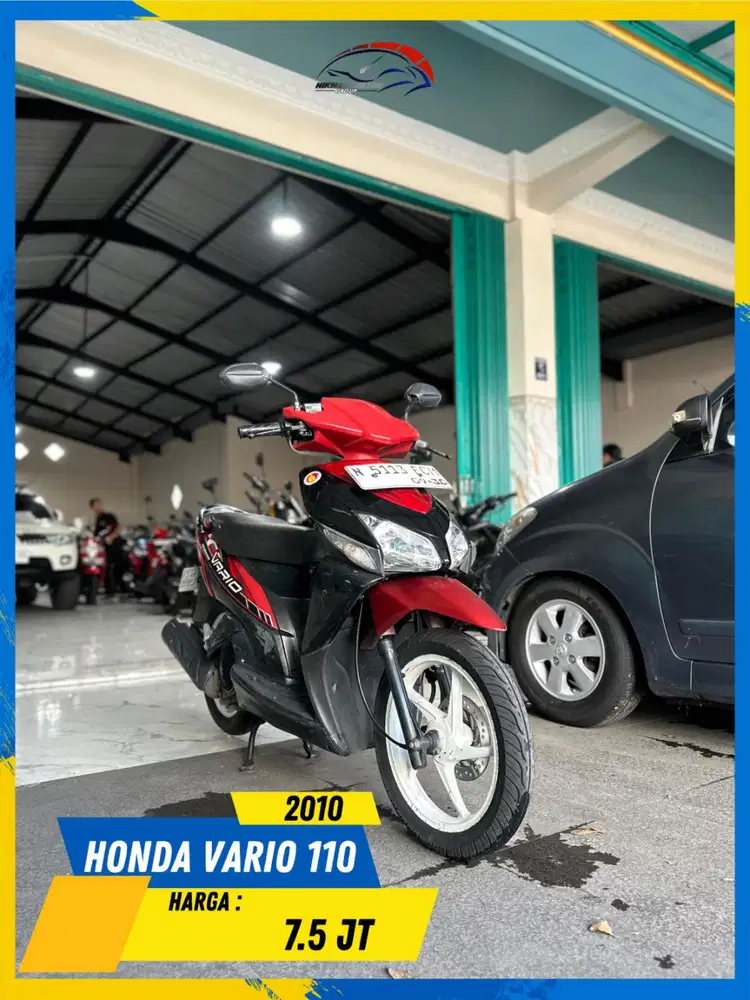 HONDA VARIO 110 2010 BEKAS CIAMIK MASZEEHH HIKMAH MOTOR KEPUH MALANG