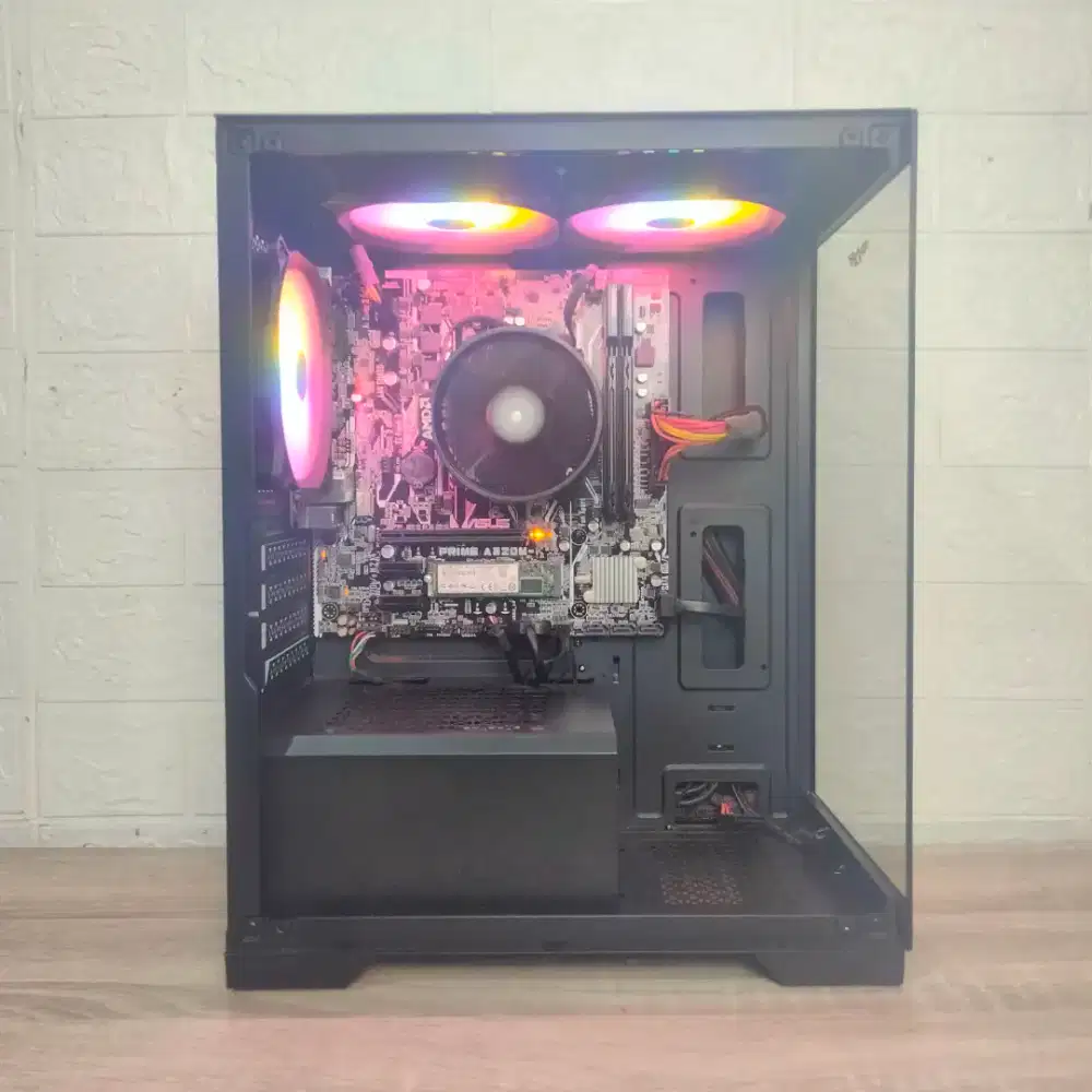 PC Gaming Grafis Ryzen 5 5600G RAM 16GB NVMe 256 Vega 7 Graphic 2GB