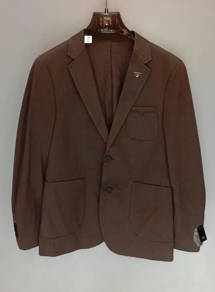PRADA JAS SAFARI FORMAL BROWN