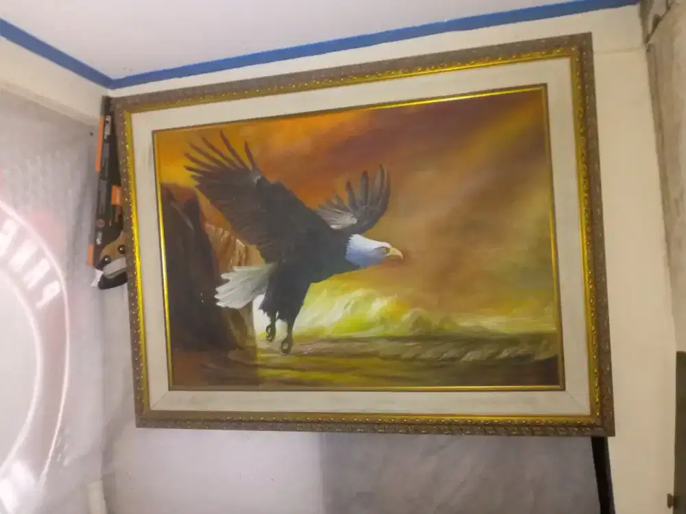 jual lukisan kanvas ukuran 1 meter x1,20