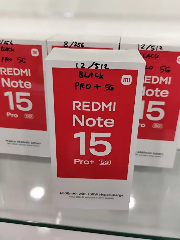 Redmi Note 15 PRO+ 5G New,PROMO TERMURAH+FREE TUMBLER,Bisa COD