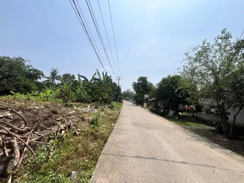 10 Menit Stasiun Jatake/Tol Legok - Tanah Murah Cisauk Pinggir Jalan