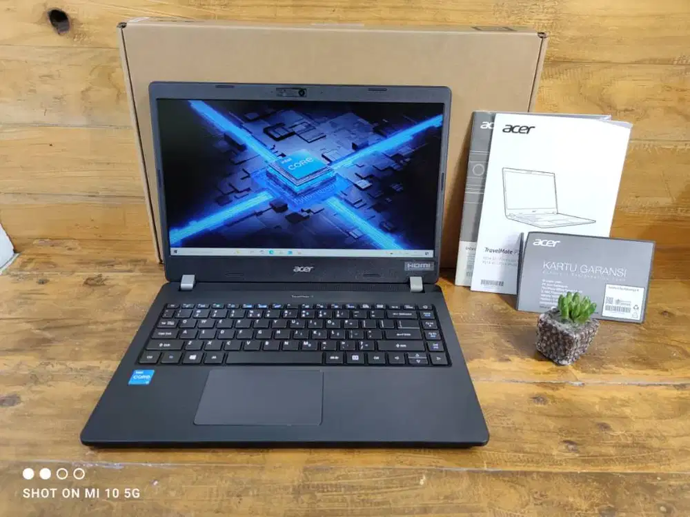 ACER TRAVELMATE P214 i3-1135G4 RAM 8GB SSD 256GB BNOB 1 TAHUN