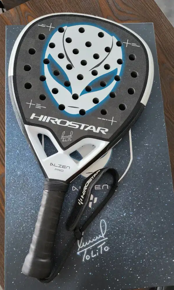 Hirostar Alien Pro 2025 Padel Racket - 24K Carbon - Tolito Aguirre
