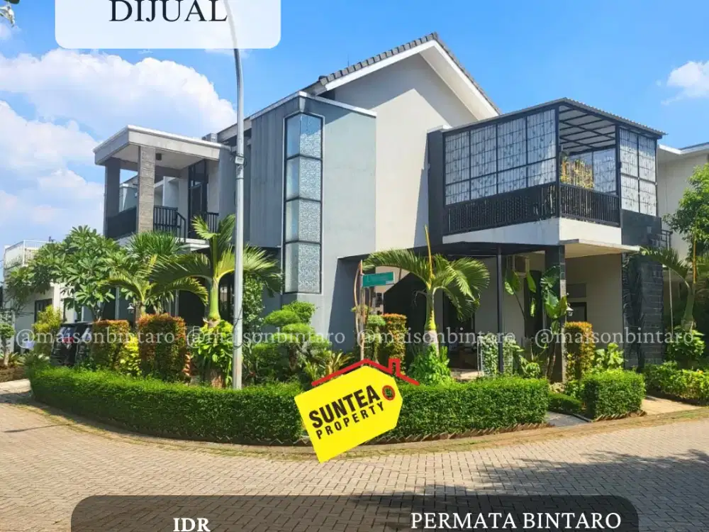 TERMURAH & JARANG ADA! Rumah Hoek di Permata Bintaro — Lokasi Strategis, Dekat Masjid (SP 0106)
