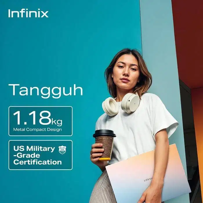 INFINIX XBOOK B14 BL41A7H AMD RYZEN 5-7535HS RAM 8GB/16GB Garansiresmi