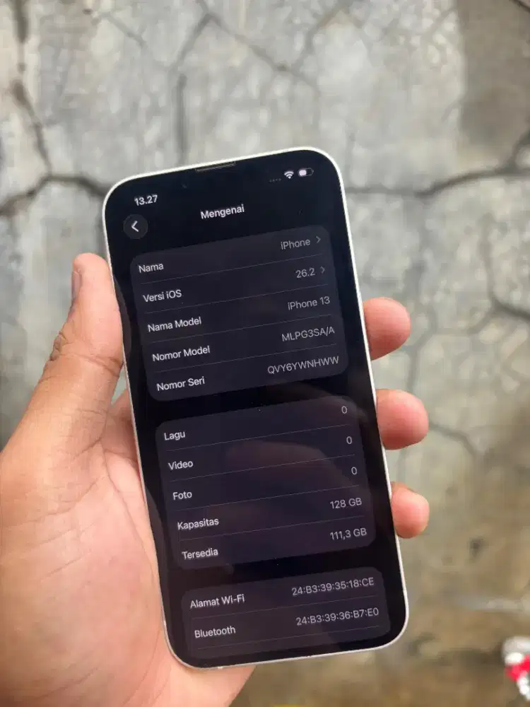 iPhone 13 128gb RESMI IBOX