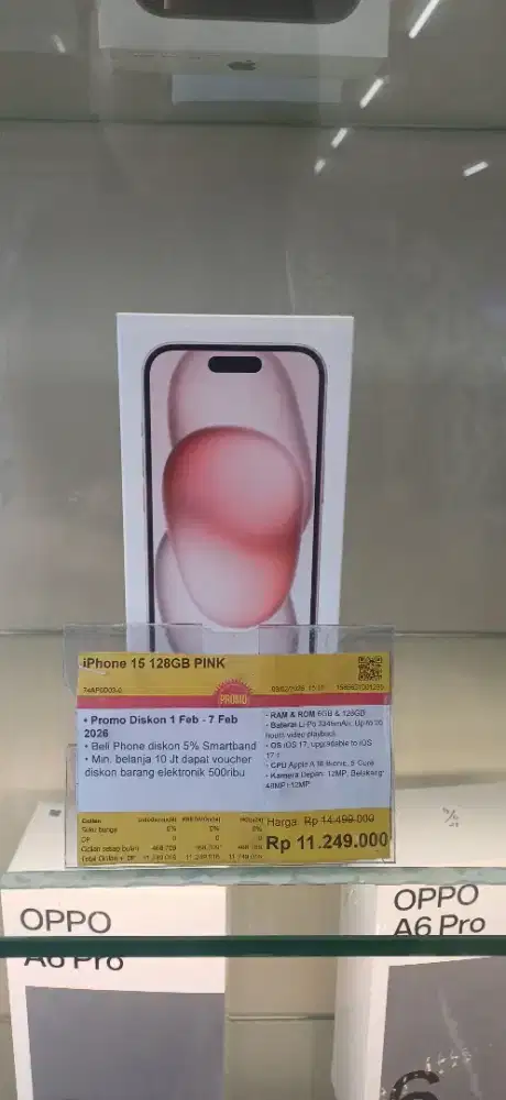 Jual handphone iphone 15