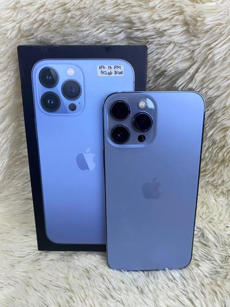 Iphone 13 Pro Max 512Gb sierrablue ex ibox fulset original #3Gcom