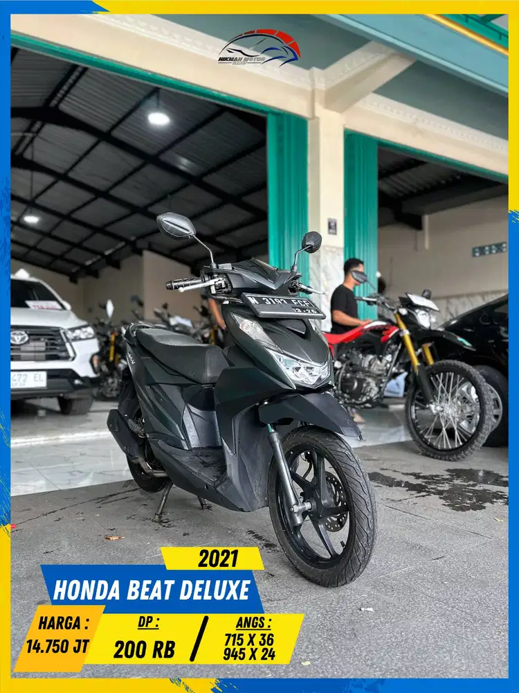HONDA BEAT DELUXE 2021 MANTAP GASS MASZEHH HIKMAH MOTOR KEPUH