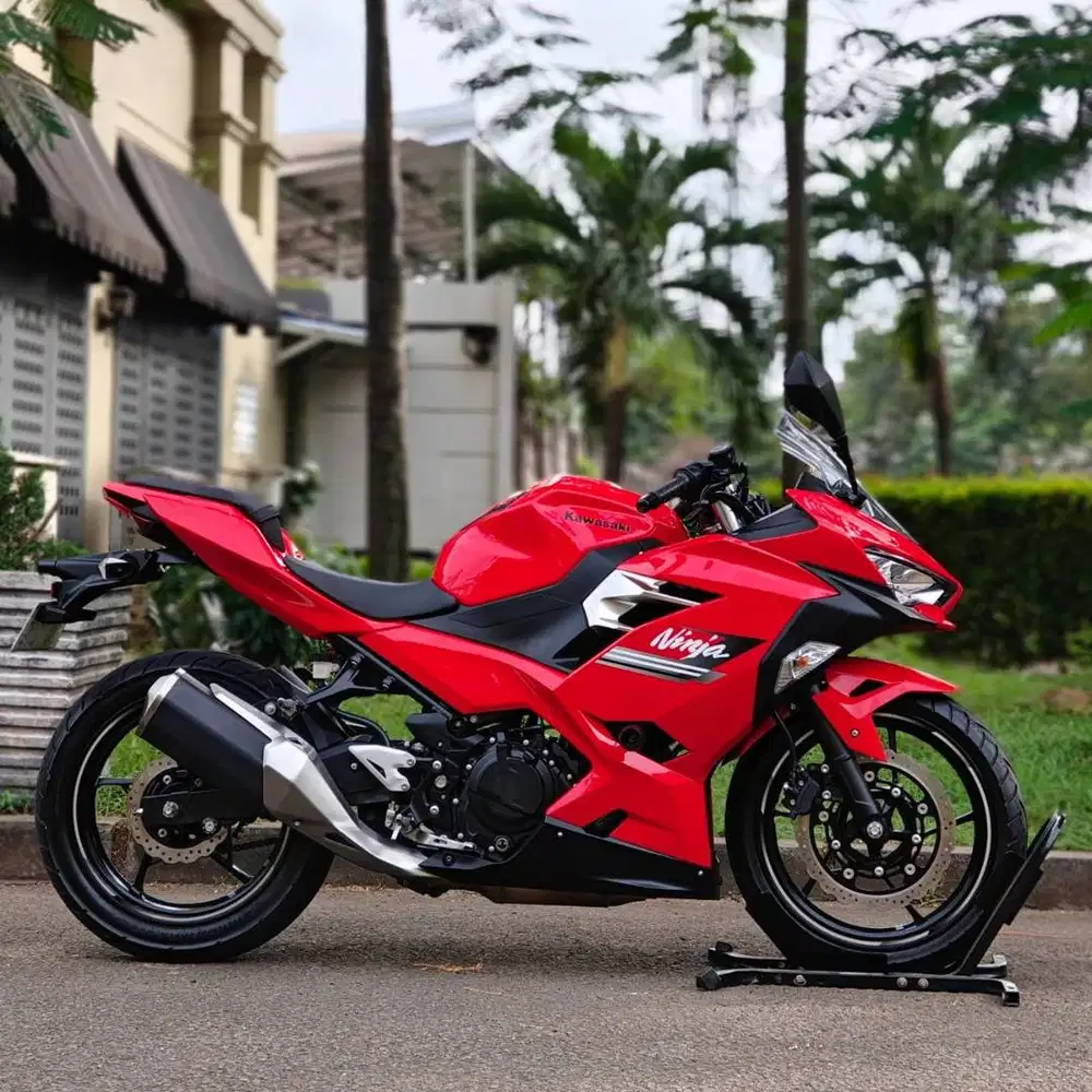 KAWASAKI NEW NINJA 250 FI 2022 MERAH KM 3K PAJAK PANJANG SIAP RIDING