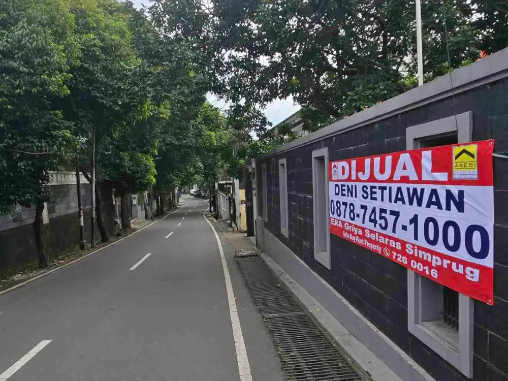 Rumah Siap Huni Hitung Tanah di Bangka Kemang Bebas Banjir