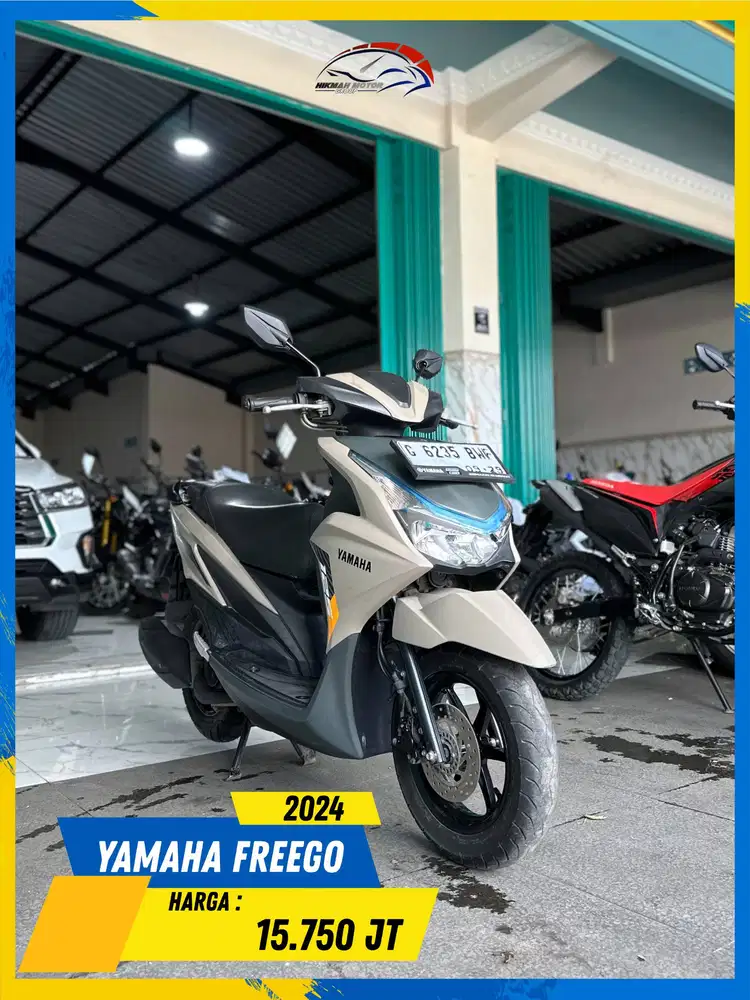 YAMAHA FREEGO 2024 LIKE NEW MASZEEH HIKMAH MOTOR KEPUH