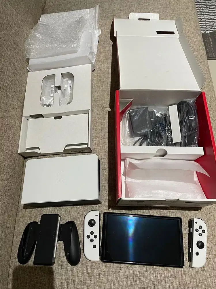 Nintendo switch OLED - bonus 3 games