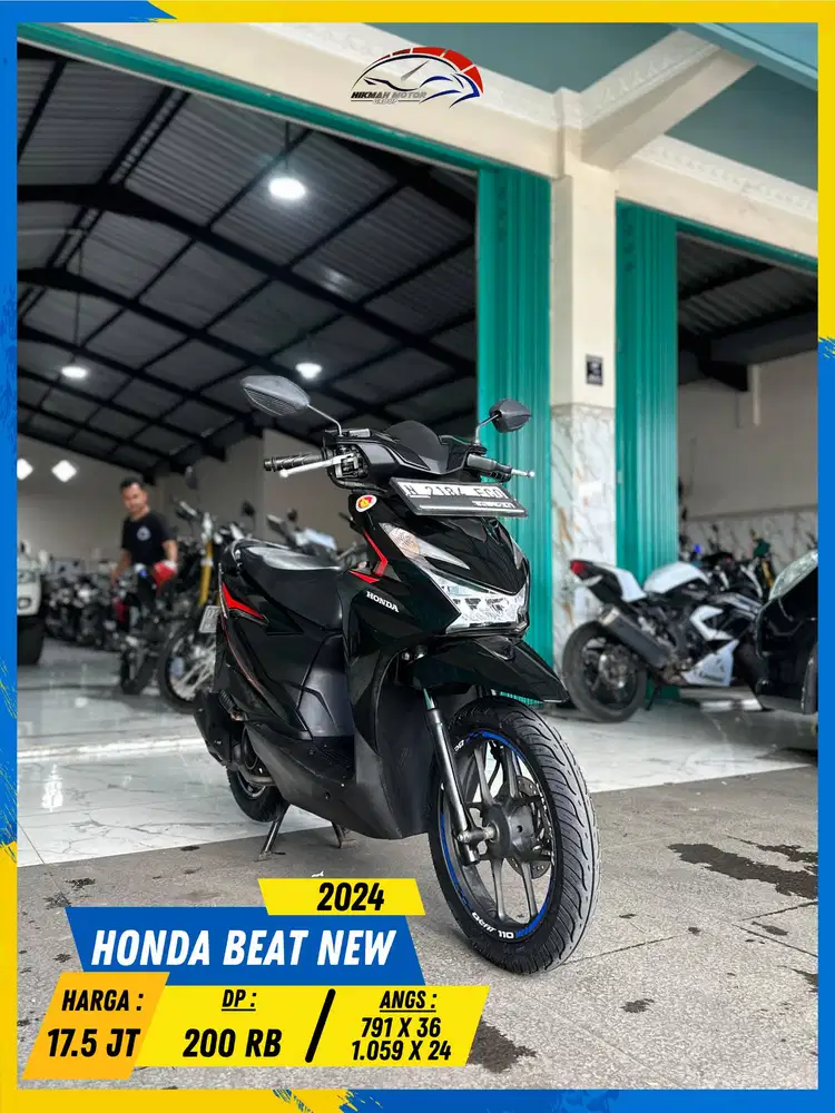 HONDA BEAT NEW 2024 LIKE NEW MASZEHH HIKMAH MOTOR KEPUH