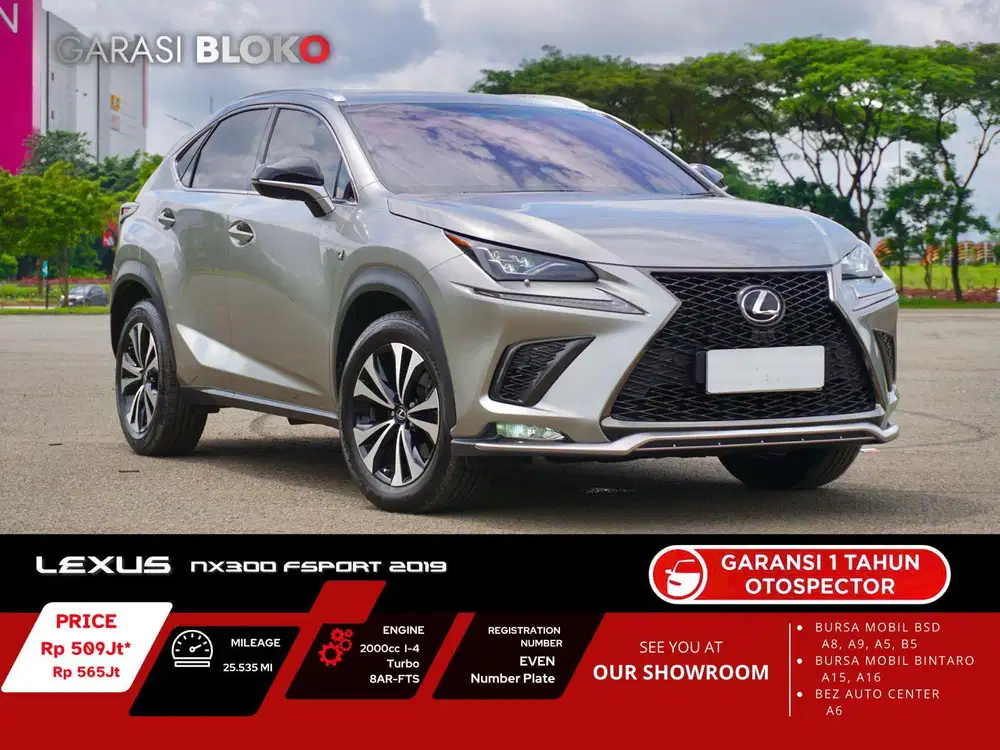 Lexus NX300  F-Sport 2.0T 2019