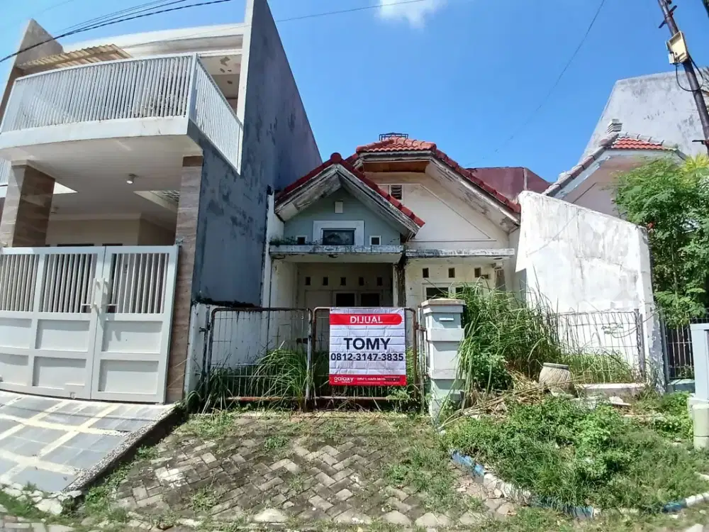 Rumah Pantai Mentari Dekat Sutorejo Babatan Pantai Siap Huni Murah