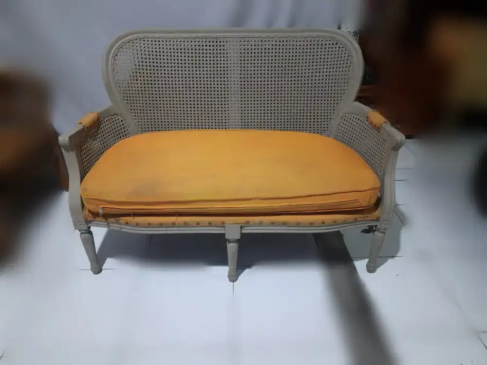 Kursi teras plastik double jok