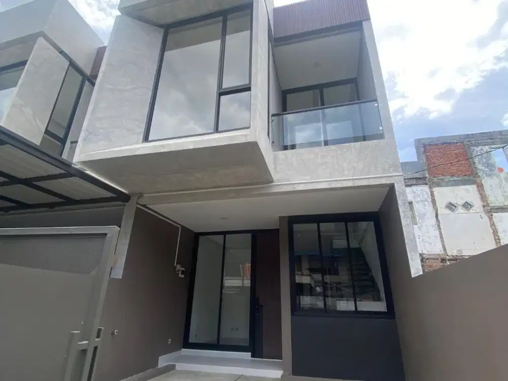 Dijual Rumah Siap Huni di Nangka Residence Minimalist Tropical Concept