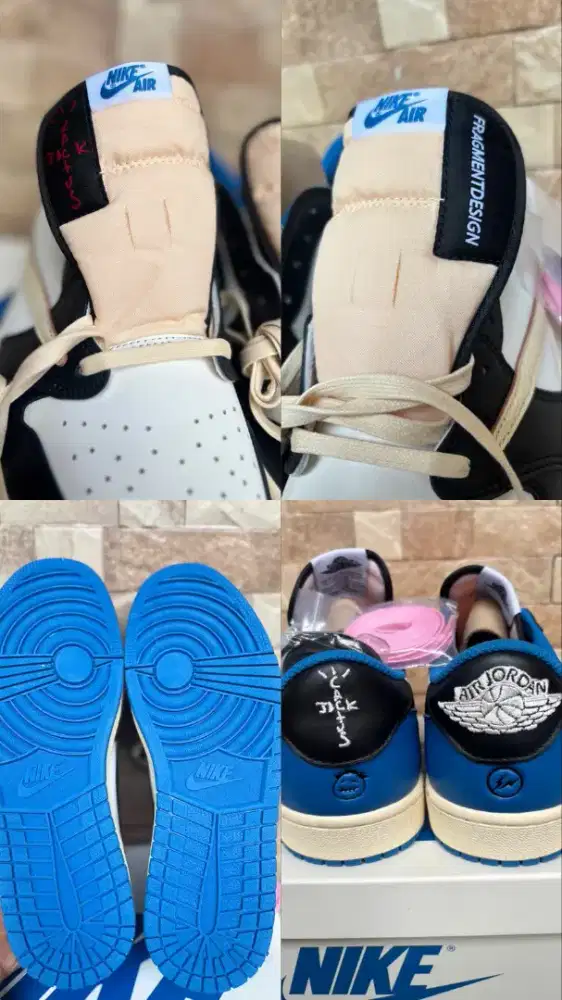 Air Jordan 1 Low OG Travis Scott x Fragment