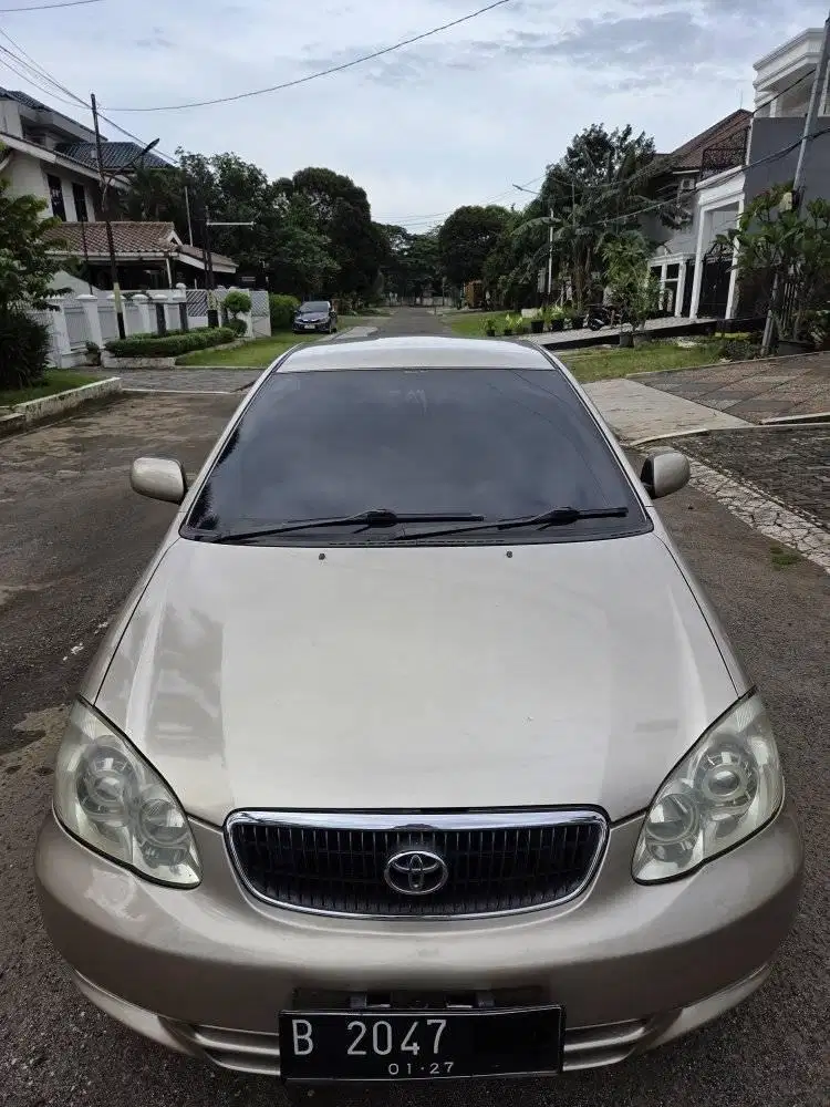 TOYOTA COROLLA ALTIS 1.8G 2002 AT SIAP PAKAI BUKAN KEBENGKEL