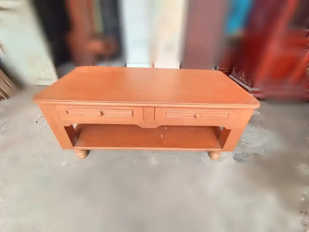 Meja tamu kayu uk.120x60x tggi 53cm