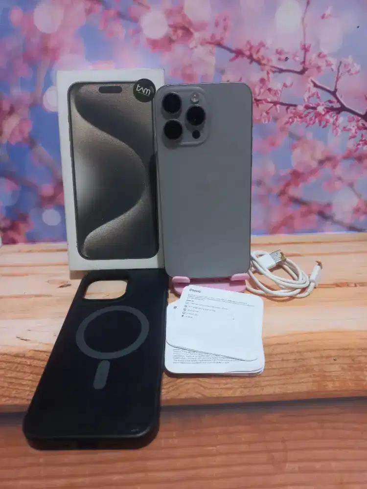 JUAL IPHONE 15 PM 256GB IBOX MASIH CAKEP GAS AJA NIH