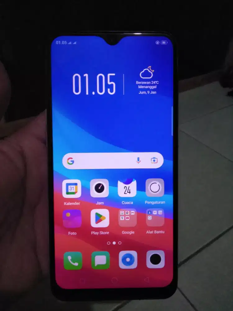 HP Oppo A5S ram 6gb dan 4G LTE normal aman semua tinggal pakai saja