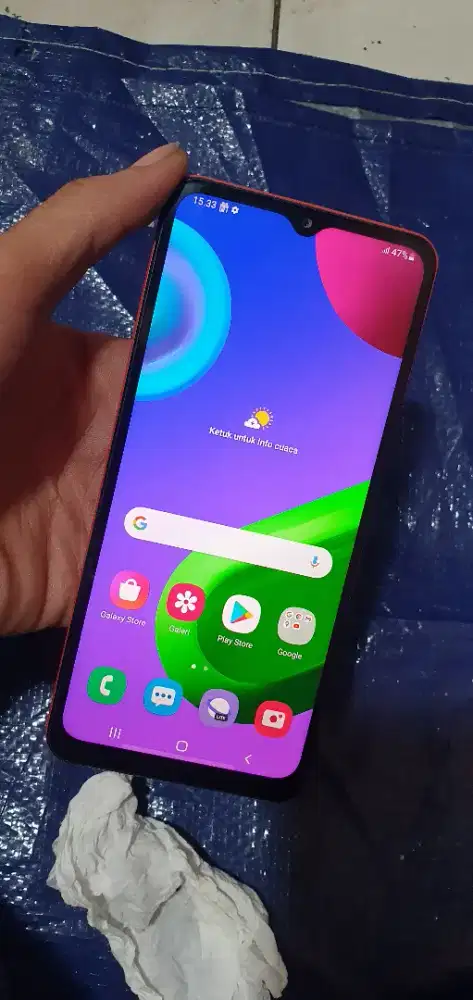 Samsung Galaxi M02 Original Resmi Sein